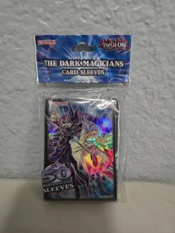 Konami Yu-Gi-Oh TCG The Dark Magicians Card Sleeves 50 Pack - Image 1