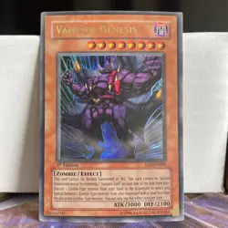 1ST EDITION VAMPIRE GENESIS 1996 SD2-EN001 YUGIOH CARD (LP/MP) - Image 1