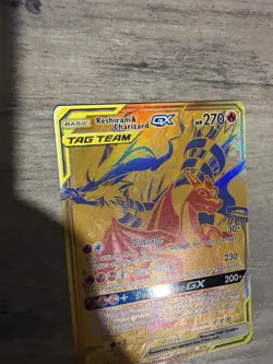 Reshiram & Charizard SM247 Pikachu & Zekrom GX Holo Card Promos - Image 5
