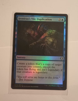 Irenicus's Vile Duplication - Foil, Commander Legends: Battle for Baldur's Gate - Image 1