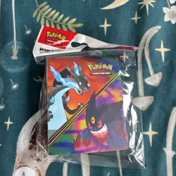 Pokemon Tcg Phantasmal Flames Mini Portfolio/Binder Holds 60 No Booster Pack - Image 1
