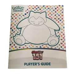Pokemon TCG: Player’s Guide Book Pokemon Scarlet & Violet 151 | Unused - Image 1