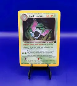 Dark Golbat 7/82 Team Rocket Set Holo Rare Pokemon Card Nintendo TCG WOTC NM - Image 1