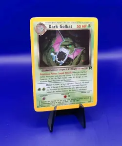 Dark Golbat 7/82 Team Rocket Set Holo Rare Pokemon Card Nintendo TCG WOTC NM - Image 2