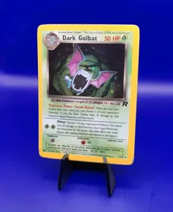 Dark Golbat 7/82 Team Rocket Set Holo Rare Pokemon Card Nintendo TCG WOTC NM - Image 3