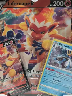 Pokemon TCG Infernape V Collection Box - SEALED - Image 1