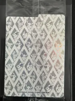 Eevee SVP 173 Prismatic Evolutions ETB Black Star Full Art Promo Card NM SEALED - Image 2