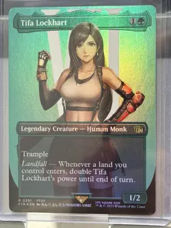 Tifa Lockhart (Borderless) Final Fantasy Foil - Image 2