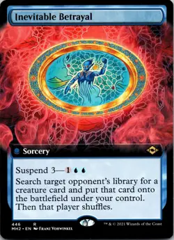 Inevitable Betrayal (Extended Art) 446 Modern Horizons 2 MTG NM - Image 1