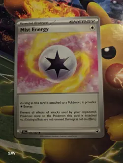 Pokemon TCG Mist Energy (Temporal Forces 161/162) Special Energy Card CCG NM - Image 1