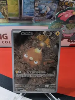 Stunfisk 202/191 Illustration Rare - Pokemon Surging Sparks SV08 - NM/M - Image 1