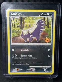 Stunky STAMPED 102/130 - Holiday Countdown Calendar Promo - Pokemon TCG - LP - Image 1