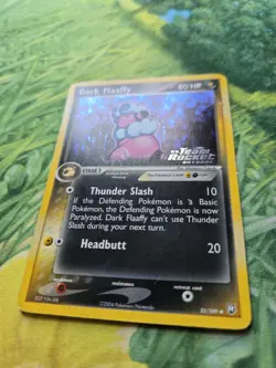 Dark Flaaffy EX7: Team Rocket Returns (33/109) Reverse Holo Uncommon Pokemon DMG - Image 3