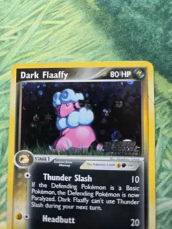 Dark Flaaffy EX7: Team Rocket Returns (33/109) Reverse Holo Uncommon Pokemon DMG - Image 4