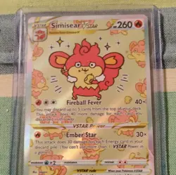 Simisear VSTAR GG37/GG70 Crown Zenith Galarian Gallery Ultra Rare Holo - Image 1