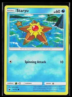 Staryu 15/111 Common Crimson Invasion Pokemon NM - Image 1