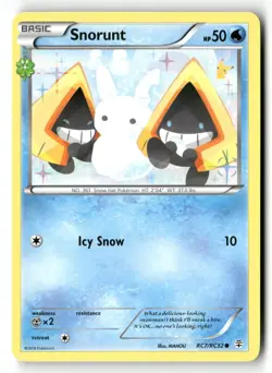 SNORUNT RC7/RC32 C GENERATIONS POKEMON NM/M - Image 1