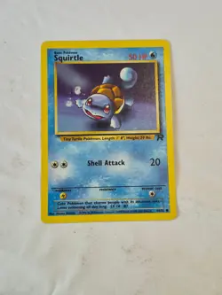 Squirtle 68/82 Common Team Rocket Pokemon Unlimited Moderately Played - Image 1