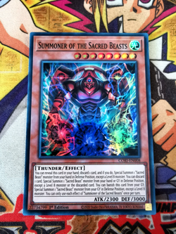 Summoner of the Sacred Beasts cori-en008 1st Edition (NEW) Super Rare Yu-Gi-Oh! - Image 1