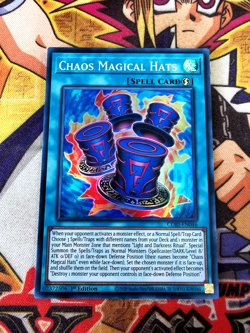 Chaos Magical Hats cori-en046 1st Edition (NEW) Super Rare Yu-Gi-Oh! - Image 1