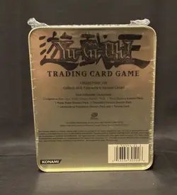 2003 Yugioh Collector Tin, Yugi/Dark Magician, MINT!, Fact Sealed &Case Fresh D4 - Image 2