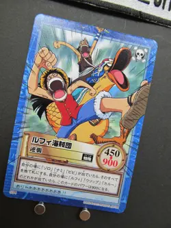 2001 One Piece CHB Luffy Pirates/Counterattack S94 Carddass Hyper Battle GLC1 - Image 4