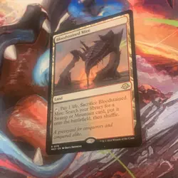 MTG Magic: The Gathering Modern Horizons 3 BLOODSTAINED MIRE Rare Land MTG Mint - Image 2