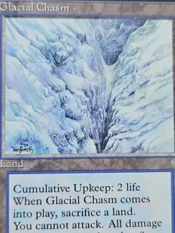 Glacial Chasm, Ice Age, Regular, Magic the Gathering, MTG - Image 5
