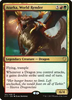 MTG Atarka, World Render - 161 / English / Near Mint - Image 1