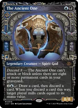 MTG The Ancient One (Showcase) - 319 / English / Near Mint - Image 1