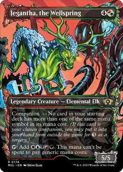 MTG Foil - Jegantha, the Wellspring (Halo Foil) - 174 / LP / English - Image 1