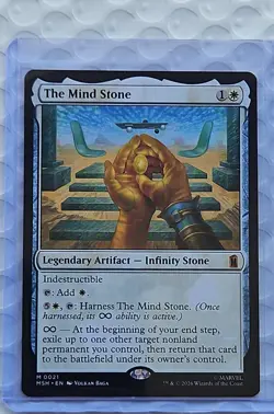 The Mind Stone Marvel Super Heroes, Magic the Gathering, MTG **NEW** - Image 1