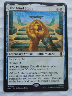 The Mind Stone Marvel Super Heroes, Magic the Gathering, MTG **NEW** - Image 2