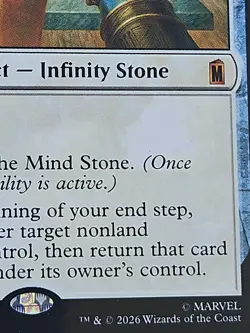 The Mind Stone Marvel Super Heroes, Magic the Gathering, MTG **NEW** - Image 4