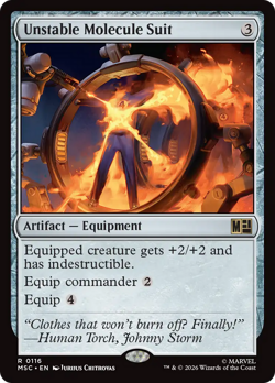 Unstable Molecule Suit - 116 - MSC - Near Mint - MTG - Image 1
