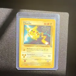 Pokemon TCG Pikachu Wotc Promo Movie Promo 04/53 Regular English 1999 50HP - Image 3