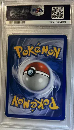 Meganium PSA 8 Pokemon WOTC 2000 Neo Genesis 1st Edition #10/111 Holo Swirl - Image 3