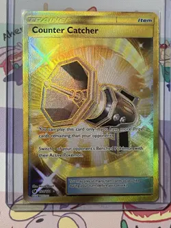 Pokemon TCG Counter Catcher (Secret) 120/111 Sm-Crimson Invasion Holo NM - Image 1
