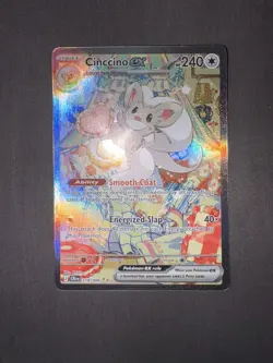 Pokemon Cinccino ex 119/086 Special Illustration Rare Chaos Rising SIR NM - Image 2