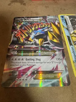Pokemon Jumbo Card Lot Mega Rayquaza EX Metagross EX - Image 3