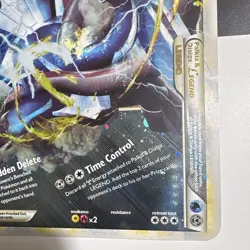 Jumbo Nintendo Palkia & Dialga LEGEND 160 HP 102/102 Holo Rare English 2010 - Image 2