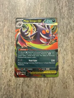Mega Gengar ex 073 Promo ME: Mega Evolution Promo Pokemon NM - Image 1