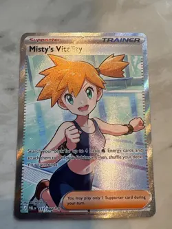 Misty's Vitality 111/084 - Ultra Rare - Pitch Black - Pokemon TCG - Image 1
