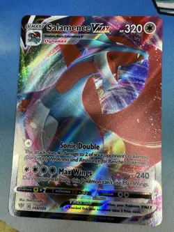 Salamence VMAX 144/189 Darkness Ablaze Ultra Rare Pokemon Card - Image 1