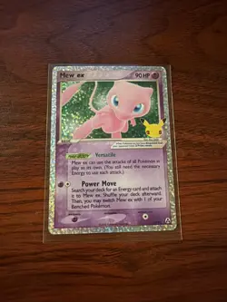 Pokemon Mew ex 88/92 Celebrations: Classic Collection Card. NM Condition - Image 1