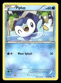 Piplup 36/162 BREAKthrough LP Pokemon - Image 1