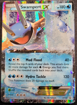 Swampert EX (Holo Promo) Pokemon: XY Black Star Promo XY55 - Image 1