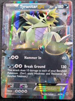 Tyranitar EX (Ultra Rare) Pokemon: XY - Ancient Origins 42/98 - Image 1