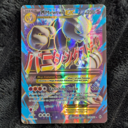 The Pokemon Company M Mewtwo EX 159/162 Breakthrough MEGA Full Art Secret Holo - Image 1