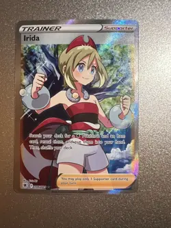Irida (Full Art) 186/189 Swsh10: Astral Radiance Holo Pokemon, Mint - Image 3